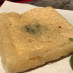 とっぴんぱらりのぷ - ブルーチーズの油揚げ