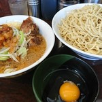 Ramen Jirou - 大つけ麺 全マシ 生卵
                        ちょうどいいお腹いっぱい