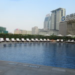 INTERCONTINENTAL HONG KONG - 大プールは五角形