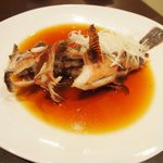 新中国料理 HARAKAWA - ガシラの姿蒸し広東風