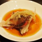 新中国料理 HARAKAWA - ガシラの姿蒸し広東風