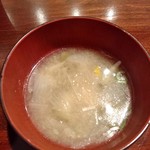 とんかつ とん樹 - 豚汁