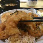 天ぷら てんちゃん - えびプリッ天丼