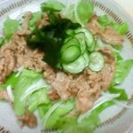 ごはんや幸太郎 - 牛しゃぶサラダ