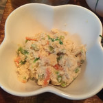 えちごやきゅ～ぴ～ - 大根の葉入りの白和え♡