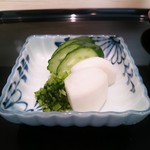 てんぷら 近藤 - 香の物