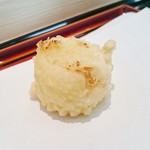 てんぷら 近藤 - 小玉ねぎ