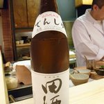 鮨 なんば - ぬる燗でいただきました