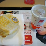McDonalds - チキンクリスプマフィンのバリューセット