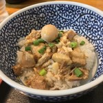 つけ蕎麦えん藤 - 限定飯
            ルーロー飯