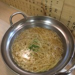 板 石山光一 - 鱧すきの〆（煮麺）