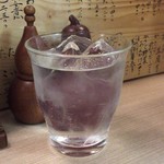 板 石山光一 - 芋焼酎「古秘」（ロック）