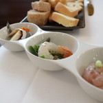 Alle Corone Restaurant - 海の幸のアンティパスト