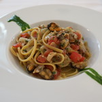 Alle Corone Restaurant - レモン風味のパスタ