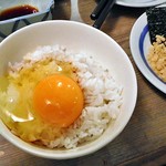 やきとりの扇屋 - たまごかけごはん