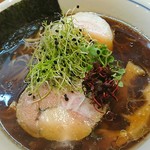 別邸 三く 中華き蕎麦 萃 - 鶏出汁中華しょうゆ♪