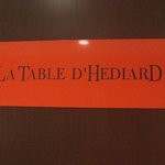 LA TABLED'HEDIARD - 