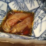 くろぎ - 柚子が散らされた蛍烏賊