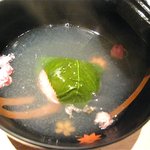 くろぎ - 桜鯛の桜餅椀