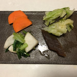 鰻はし本 - 香の物