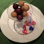 ワインレストラン ドミナス - うずら卵の燻製