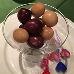 ワインレストラン ドミナス - うずら卵の燻製