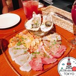 イタリアンバル UOKIN - 鮮魚のカルパッチョ
