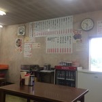 ラーメンショップ - 店内　メニュー