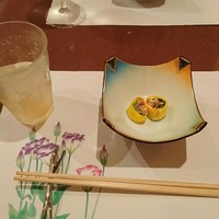 銀座 鮨 たじま - イカの巻物