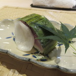 くろぎ - 鯖の押し寿司