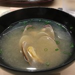 日本橋蛎殻町 すぎた - アサリの味噌汁