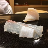 日本橋蛎殻町 すぎた - 平目 つぶ貝