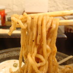 光醤 - 麺のアップ