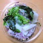 salad cafe - 菜の花と彩野菜のサラダ