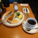 カフェテラスボンテ - モーニングセット650円