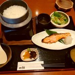 Kaisen Chaya Issen - 【2017.9.27(水)】本格釜炊きご飯セット＋本日の焼き魚1,058円