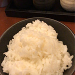 麺屋 桜息吹 - セットから揚げのご飯