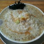 ラーメン 潤 - 中華そば 700円     玉ねぎﾄｯﾋﾟﾝｸﾞ 100円