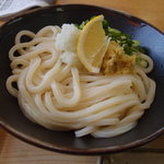 讃岐うどん　おおまえ - しょうゆどん冷大　370円