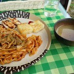 くつろぎカフェ クーマクーマ - 料理写真:パスタランチセット