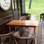 くつろぎカフェ クーマクーマ - テラス席