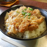 ふじや食堂 - かつ丼大盛￥700