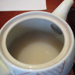 志蕎庵 江月 - 蕎麦湯は蕎麦粉追加のとろとろタイプ