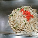 お好み焼き・鉄板焼き よしもと - もやしそば