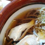 肉そば処 伍らい光 - スープの感じ