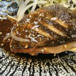 福来路巣 - 鰆のアップ