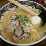 ラーメン麺虎 - 【ラーメン + 半熟味玉子】￥700 + ￥100