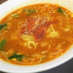 鶏白湯麺飯 暖家 - 増尾タンタン麺（激辛）