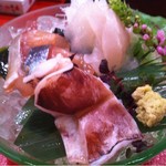 すし処 宮葉 - 黒鳥貝、星鰈、シマアジ昆布〆