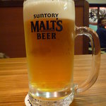 来福軒 - モルツ（生）